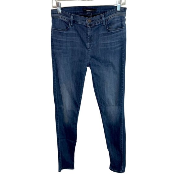 J Brand Mid Rise Super Skinny Jean in Suspense - Size 29 - Picture 1 of 8